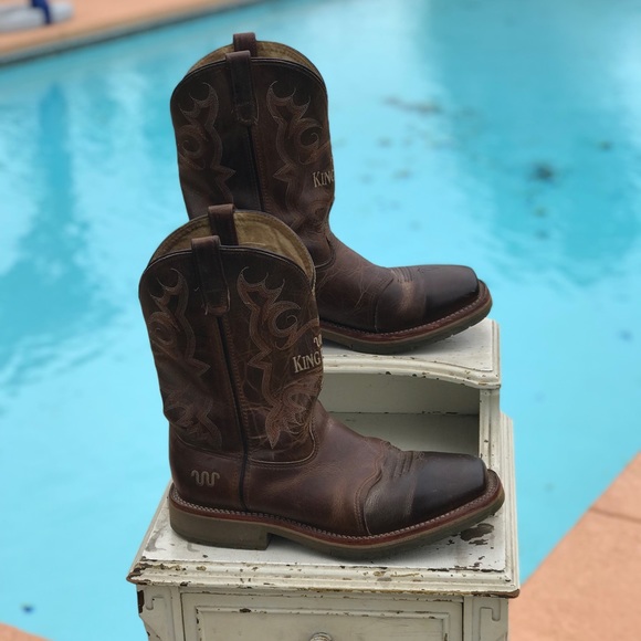 double h king ranch boots